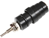 Binding Post, Top Load, Panel, Black; Product Range Abbatron Hh Smith - 48AC6000 - Newark, An Avnet Company