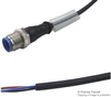 Sensor Cable, Amp, M12 Sensor Right Angle 4 Position Receptacle, Free / Stripped End, 1.5 M, 4.9 Ft Rohs Compliant Te Connectivity - 49Y4525 - Newark, An Avnet Company