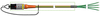 High Voltage Measurement Technology, HV 4-channel thermocouple with PFA insulated thermo channels type K - Image