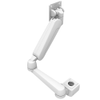 Monitor Mount, Height Adjusting, Double Arm, With VESA Mounting Plate, Pole Mount, Aluminum Alloy, Powder Coat, White - AV-D32-72W161-76 - Southco