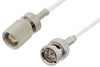 75 Ohm 1.6/5.6 Plug to 75 Ohm BNC Male Cable 60 Inch Length Using 75 Ohm RG187 Coax - PE36131-60 - Pasternack