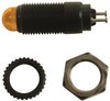 Panel Mount Indicator, Led, 9.53Mm, Yellow, 28V; Led Color Dialight - 33M2212 - Newark, An Avnet Company