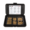 E-Z Sonic™ Threaded Insert Assortment Kit - Tapered - Single Vane - 4-40 to 1/4-20 -- EZ-TH100