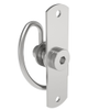 Compression Latch, Self-Adjusting, Medium Size, Tool Locking, Hex Recess, Rivet/Screw  Installation, Smooth Spring, Steel, Zinc Plated, Bright - 57-10-801-10 - Southco