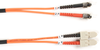 5m (16.4ft) STSC OR OM1 MM Fiber Patch Cable INDR Zip OFNR - FO625-005M-STSC - Black Box
