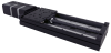 Motorized, ball-screw driven, linear stage, 600 mm travel, integrated motor encoder, fine resolution, low speed, inline drive - LRQ600HL-E01T3A - Zaber Technologies, Inc.