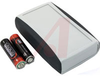 Enclosure;Handheld;ABS-9HB Plastic;Grayw/Black Rubber Sides;4.82 x 3.128 x 1.32 - 70079853 - Allied Electronics, Inc.