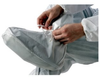 3M 450 White Universal Disposable General Boot Cover - 17 in Height - Polypropylene Upper and PVC Sole - 15 in Sole Length - 046719-52571 -- 046719-52571 - Image