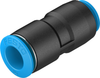 Push-in connector - QS-10-8 - Festo Corporation