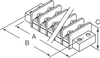 Barrier Terminal Blocks 26PDR W/BND SCRW .437 -- 792-2-1546670-6 - Image