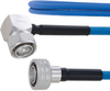Plenum Low PIM Snap-On 4.3-10 Male to RA 4.3-10 Male Cable SPP-250-LLPL Coax in 100 cm Using Times Microwave Parts and RoHS - FMCA1850-100CM - Fairview Microwave Inc.