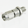 3 dB Fixed Attenuator SSMA Male (Plug) to SSMA Female (Jack) Up to 18 GHz Rated to 2 Watts, Passivated Stainless Steel Body, 1.6 VSWR - SA18SS-03 - Fairview Microwave Inc.