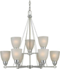 2368-09-55 Mid. Chandeliers-Glass Up - 416885 - Capital Lighting, Inc.