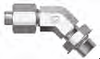 37 Flared SAE Fitting - JPHME-U Positionable 45° Male Elbow - Image