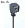 GAN - Molded Female Cordset, Form A, Contacts: 2, without Protective Circuit or LED, 50 V | 10 A, IP67; PUR Grey, 2x0.75mm²; cULus 2238 - GAN200U-A0U-606 - Belden Inc.