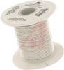 Wire, Hook-Up; 16 AWG; 26/30; 0.016 in.; 0.095 in.; -40 degC; 300 V; White - 70136451 - Allied Electronics, Inc.
