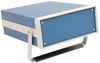 Enclosure, Desk Top, Aluminium, Blue; Enclosure Type Bud Industries - 25B6524 - Newark, An Avnet Company