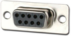DB9 Female Solder Type Connector - 85-109 - Computer Network Accessories, Inc.