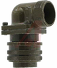 connector comp,shell only,metal circular,rt angle plug,solid bkshl,size 18,olive - 70141325 - Allied Electronics, Inc.