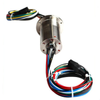 DHK010 mini inner hole 10mm through hole slip ring with flange for automation machines -  - JiuJiang Ingiant Technology Co., Ltd.