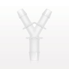 Y Reducer Connector, Natural - 61315 - Qosina Corp.