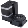 Motorized rotation stage, integrated controller, 360 degree rotation, 60 mm diameter, high speed, motor up -- X-RSB060AU