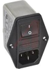 EMI POWER LIN FILTER, MULTI FUNCTION MOD, W/O VOLT SELECT, W/IEC CONN, SINGL FUS - 70133421 - Allied Electronics, Inc.