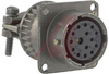 connector,metal circ,cl a,wall recept w/clamp,size 14,14#20 & 1#16 solder socket - 70010521 - Allied Electronics, Inc.