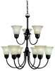 31852BLE-782 Mid. Chandeliers-Glass Up - 605242 - Capital Lighting, Inc.