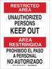 Bilingual Sign - 38616 - Brady Corporation