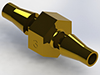 Precision Sapphire Orifices - Dual Barb - S-4-BR - O'Keefe Controls Co.