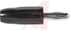 Connector; Banana Plug; 15 A; Black; Phosphor Bronze; ABS - 70188647 - Allied Electronics, Inc.