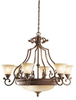 Large Chandeliers-Glass Shade - 256763 - Light Center (The)