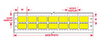 DATAB Dot Matrix Printable Labels - DAT-2-637-10 - Brady Corporation