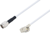 SMA Male to SMA Male Right Angle Cable 200 cm Length Using RG188 Coax - PE3W04442-200CM - Pasternack