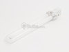 13 Watt 2-Pin Very Warm White Single Twin Tube CFL Bulb - G131010 - bulbs.com