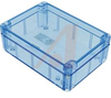 ENCLOSURE,TRANSPARENT BLUE POLYCARBONATE,NEMA,IEC52,IP65,6.73LX4.76WX2.17HIN - 70147747 - Allied Electronics, Inc.