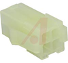 Mini-Universal Mate-N-Lok; 4 Position Cap; UL94V-2; Natural - 70083976 - Allied Electronics, Inc.