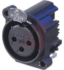 Connector, PCB; Receptacle; 3 to 5; Plastic; CuZn35Pb2; 50 VAC - 70088612 - Allied Electronics, Inc.
