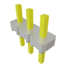 Headers, Male Pins - TLW-103-06-F-S-ND - DigiKey