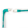 10FT GN CAT6 250MHz ANG Patch Cable S/FTP CM Down-Straight -- EVNSL212S-0010-90DS - Image