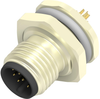 Sensor Conn, 12Pos, Plug, M12, Panel; Product Range Te Connectivity - 94AC3461 - Newark, An Avnet Company