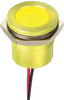 Led Indicator, Panel, 22Mm, Yellow, 28V; Led Colour Apem - 99Y8281 - Newark, An Avnet Company