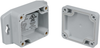 Enclosure, Wall Mount, Pc, Grey; Enclosure Type Bud Industries - 22AJ1368 - Newark, An Avnet Company