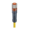 M8 Standard Sensor/Actuator Single-Ended Cordset: Female, - RKMV 4-377 - Belden Inc.