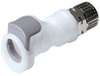 Colder APC Quick-Disconnect, Non-Valved Acetal Body, 10 mm OD, 10/Pk -- GO-06353-06