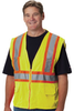 PIP 302-MAPMOR Orange Medium Polyester Mesh High-Visibility & Reflective Vest - 12 Pockets - Fits 47.2 in Chest - 28 in Length - 616314-85420 - 616314-85420 - R. S. Hughes Company, Inc.