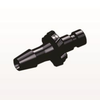 Bayonet Male Connector, Barbed, Black - BC531 - Qosina Corp.