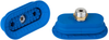Bellows suction cup (oval) for high dynamic on curved, oily surfaced workpieces SAOB 80x40 HT1-60 G3/8-AG - 10.01.06.03204 - Schmalz Inc.