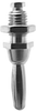 Connector, Banana Plug, 15A, Stud; Gender Abbatron Hh Smith - 50F186 - Newark, An Avnet Company